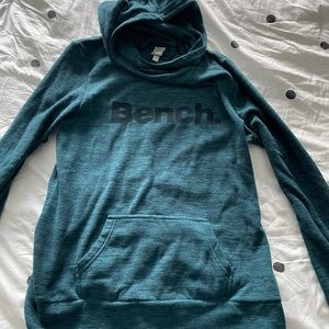 Fleece bench hoodie